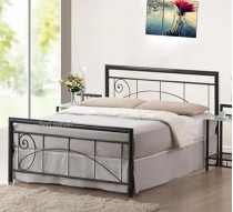 Mẫu giường sắt phong cách đơn giản, giá tốt cho mọi  gia đình